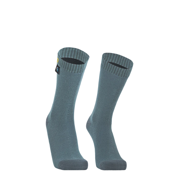 Ultra Thin Crew Socks Mist Peak Blue