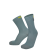 Ultra Thin Crew Socks Mist Peak Blue