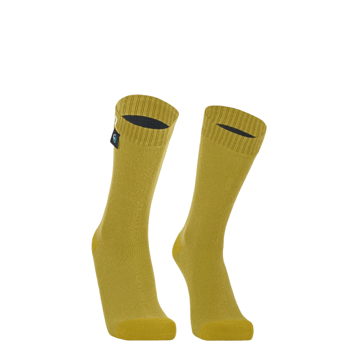 Ultra Thin Crew Socks Sunset Yellow